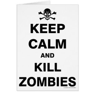 Cartão Mantenha a calma