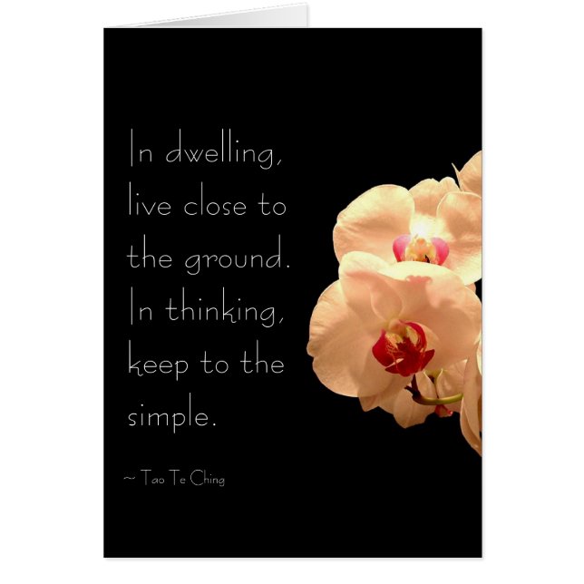 Cartão Mantenha-o simples (Frente)