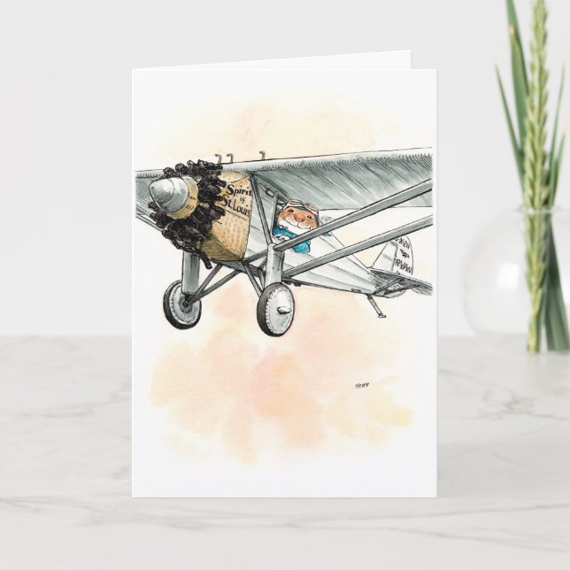 Cartão Mantenha seus espíritos para cima! (Frente)