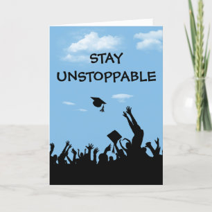 Cartão Mantenha uma gradação de texto sem limites