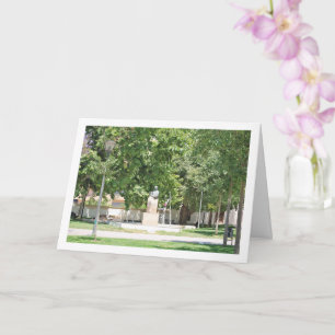 Cartão Manuel Silvestre de Edeta, Lliria Park, Valencia