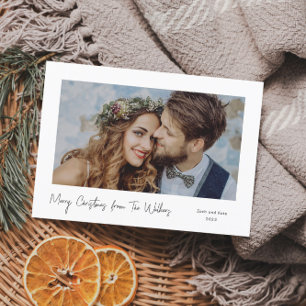 Cartão Manuscrito Mínimo Simples Feliz Natal