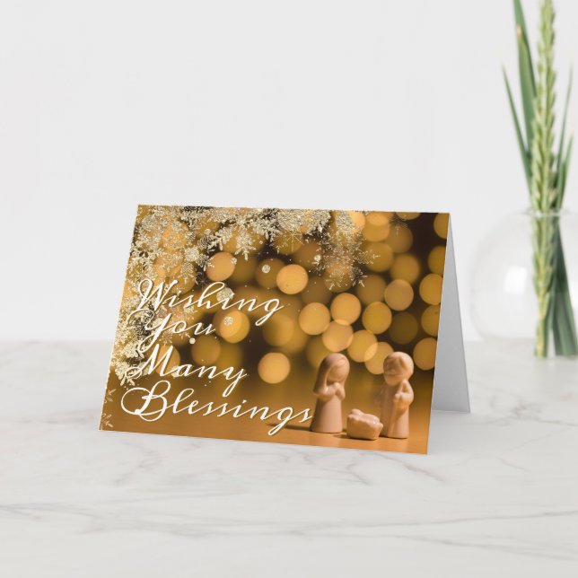 Cartão ManyBlessings (Frente)