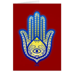 Cartão Mão de Fatima