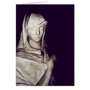 Cartão mão no coração