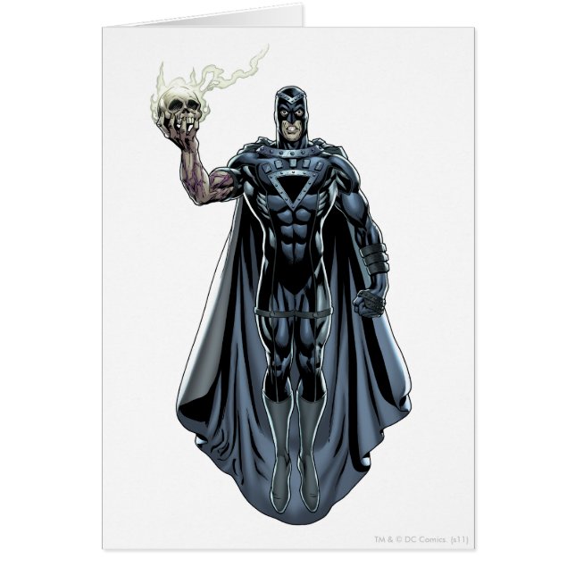 Cartão Mão Preta com Caveira 2 (Frente)