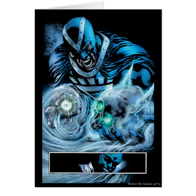 Cartão Mão Preta com Painel de Caveira (Frente)