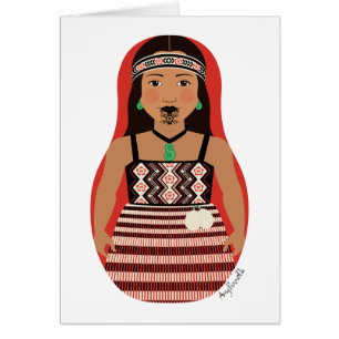 Cartão Māori, Nova Zealander Matryoshka