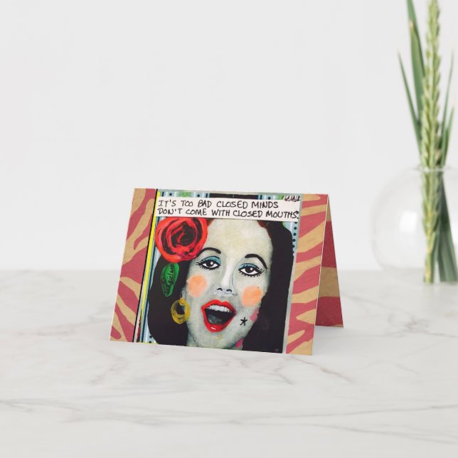 CARTÃO MÃOS FECHADAS DEMASIADO RUIM (Frente)