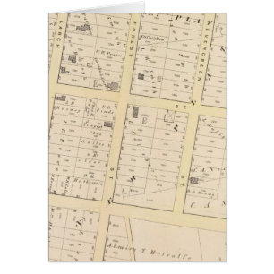 Cartão Mapa Atlas de Rhode Island