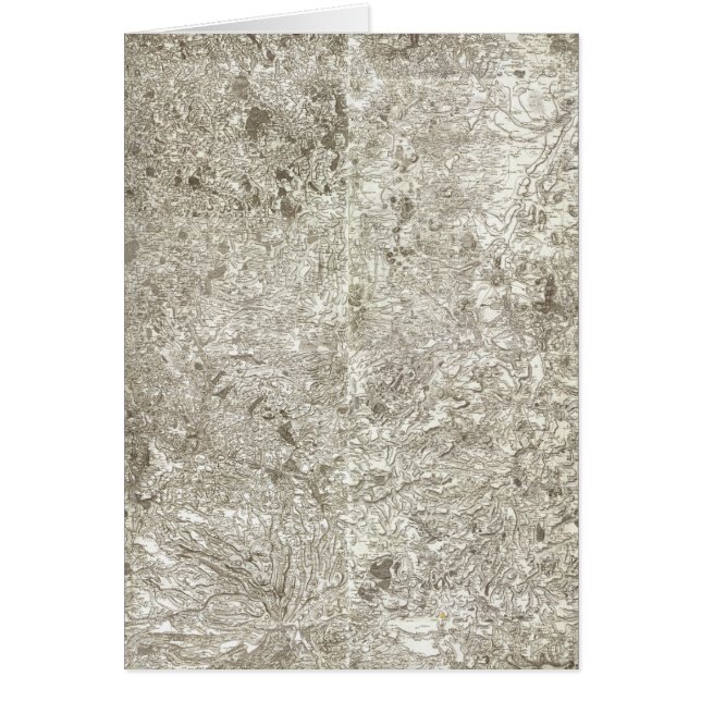 Cartão Mapa composto da França 9 (Frente)