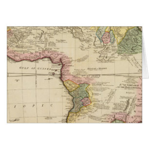 Cartão Mapa da África