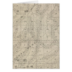 Cartão Mapa da Seção do Condado de Tulare T1415S R3031E