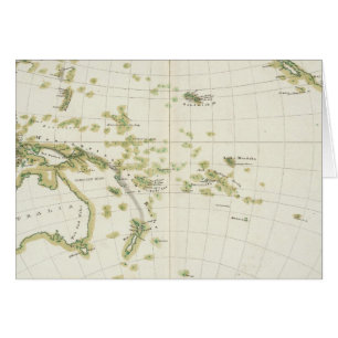 Cartão mapa de Volcano Girdle