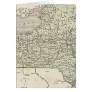 Cartão Mapa do Atlas de Nova York