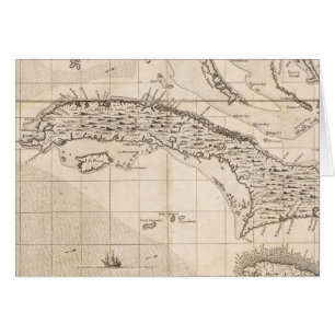 Cartão Mapa do Império Britânico na América 14