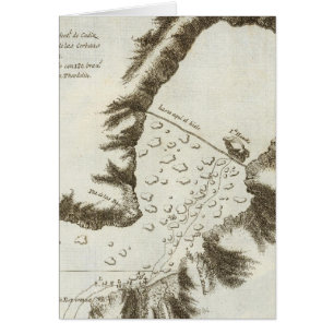 Cartão Mapa do Livro do Alasca