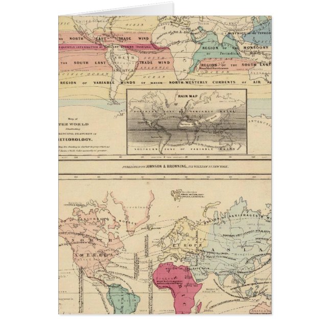 Cartão Mapa do Mundo 2 (Frente)