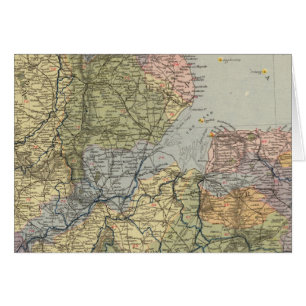 Cartão Mapa em d'água para Inglaterra, País de Gales 4