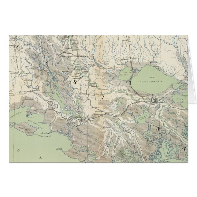 Cartão Mapa geral XXI (Frente Horizontal)