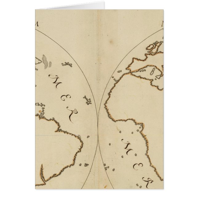 Cartão Mapa Mundial 2 (Frente)