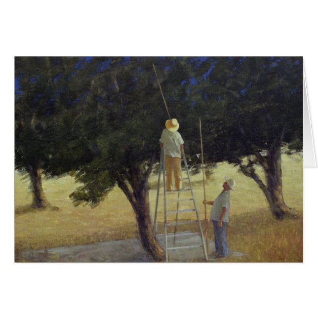 Cartão Máquinas desbastadoras verde-oliva 1985 (Frente Horizontal)