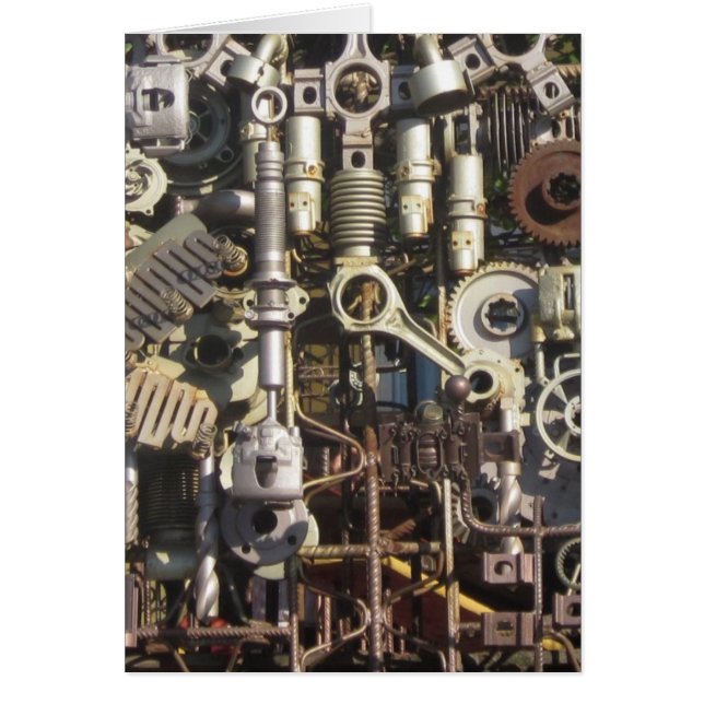 Cartão Máquinas e aparelhos a vapor (Frente)