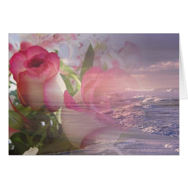 Cartão mar amoroso (Frente Horizontal)