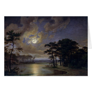 Cartão Mar de Holstein - luar, 1847