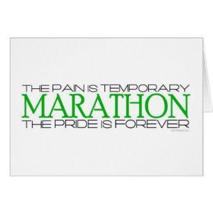 Cartão Maratona - o orgulho é Forever