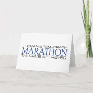 Cartão Maratona - O Orgulho é para sempre