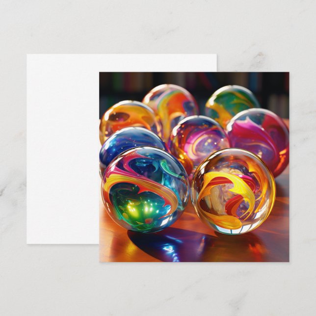 Cartão Maravilhas maravilhosas (Frente/Verso)