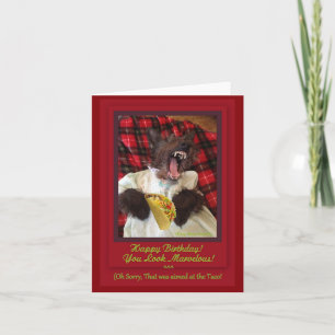 Cartão Maravilhoso Aniversário Taco