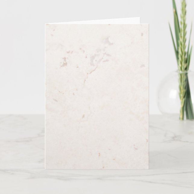 Cartão Marble Stone Neutral Tile Natural Background Blank (Frente)
