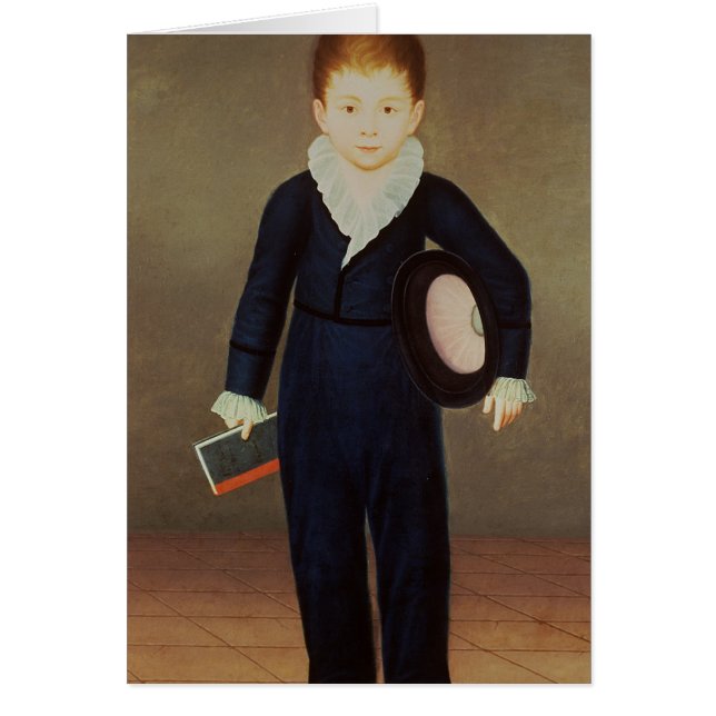 Cartão Marca de Penafiel, filho do duque de Osuna (Frente)