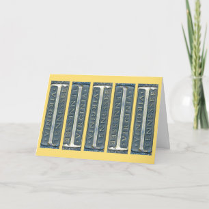 Cartão Marcador de Bristol Virgínia Tennessee