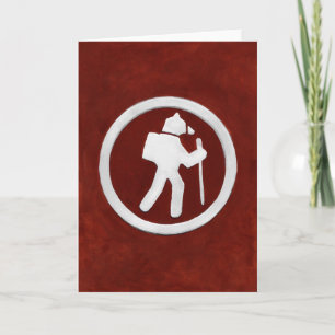 Cartão Marcador de Trilha de Urso