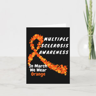Cartão Marcha de Sensibilização para a Esclerose Múltipla