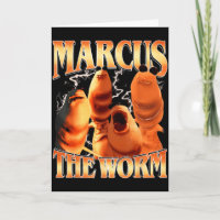 Marcus The Worm Bootleg Para Homens Mulheres Fã de