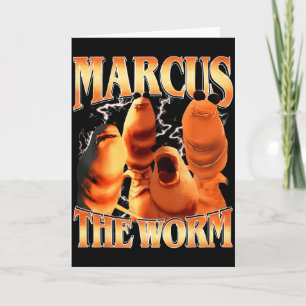 Cartão Marcus The Worm Bootleg Para Homens Mulheres Fã de