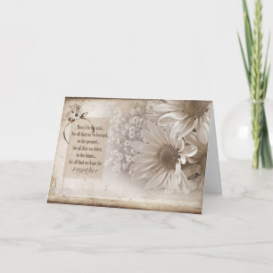 Cartão Margarida do aniversário para o esposo