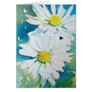 Cartão Margaridas selvagens