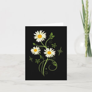 Cartão Marguerites Daisy Primavera Summer Daisies Flor 1