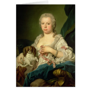 Cartão Maria-Barbara de Braganza