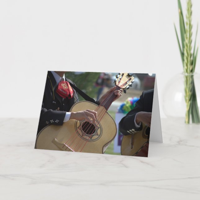 Cartão Mariachi (Frente)