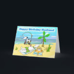 Cartão Marido do feliz aniversario<br><div class="desc">Está aqui um grande cartão de aniversário para seu marido se. E o verso interno pode ser mudado à sua comparação facilmente com ferramenta do zazzle. Alternativamente você pode enviar-me um email se você preferiria o texto diferente na capa.</div>