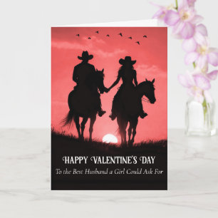 Cartão Marido Feliz Dia dos Namorados Country Western