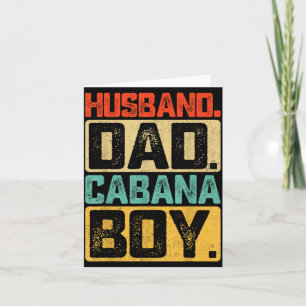 Cartão Marido Pai Cabana Dia dos Pais