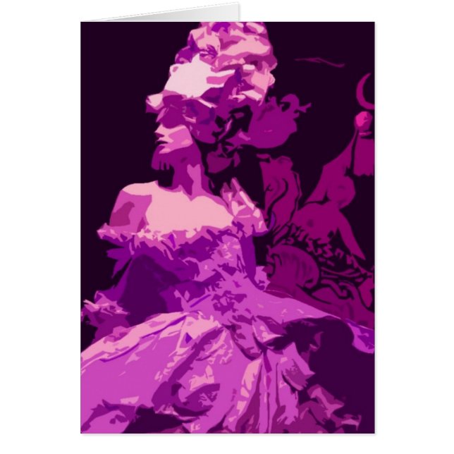 Cartão Marie Antoinette (Frente)