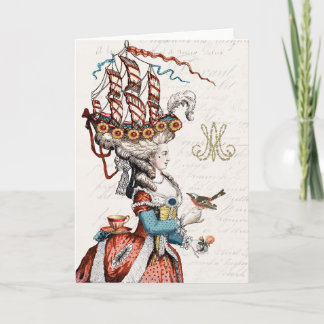 Cartão Marie Antoinette